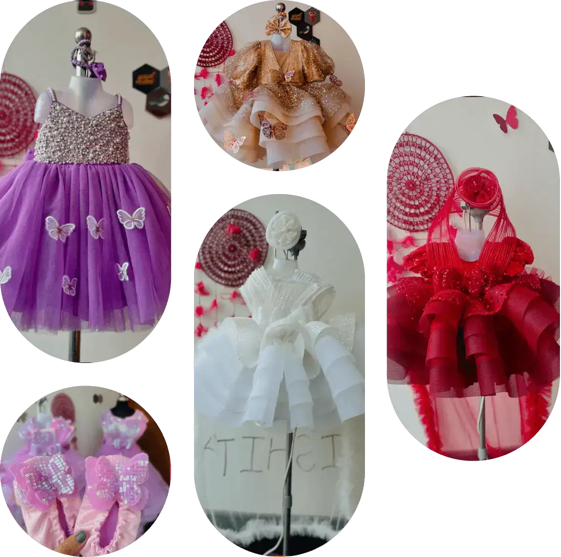 Trending birthday frocks for baby girls